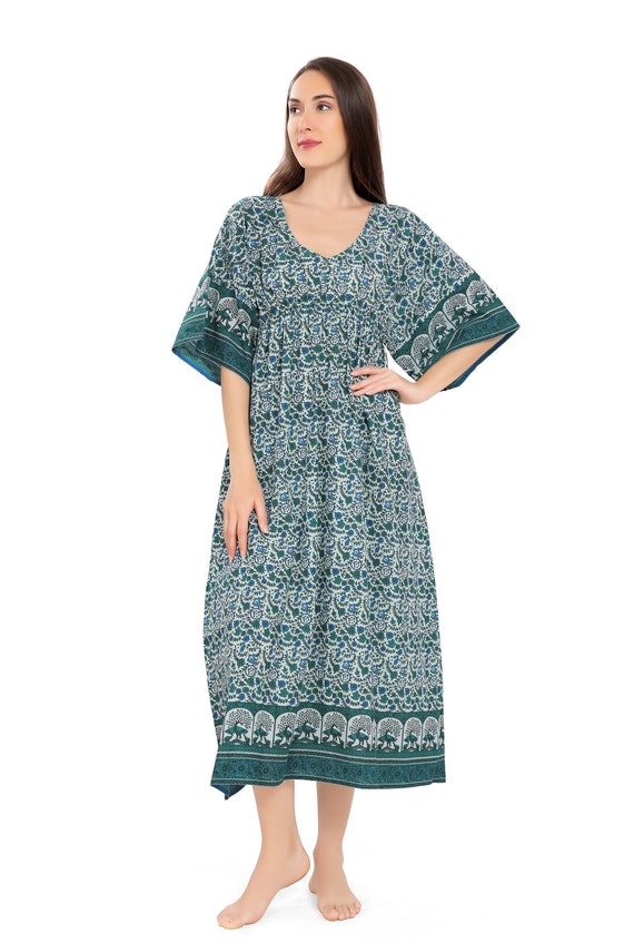 Cotton Kaftan Dress Maternity Dress Caftan Kaftan for Women Long Kimono Maxi Dress Pregnancy Sleepwear Perfect Baby Shower Gift Etsy Australia