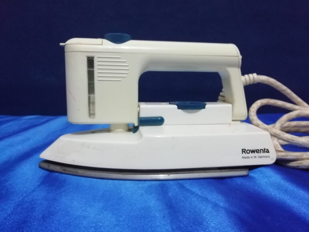 Rowenta Vintage 80s Travel Iron Etsy