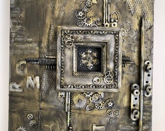 STEAMPUNK INSPIRED CANVAS