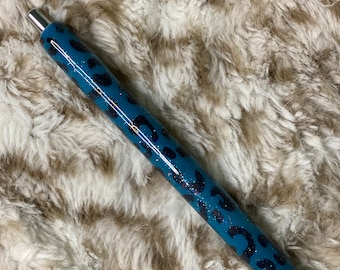 BLUE LEOPARD Gel Pen