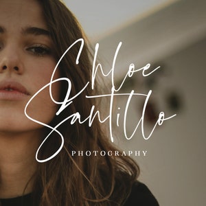 Wasserzeichen Logo, Fotografie Logo, Signatur Logo, Handgeschriebenes Logo, Handgeschriebenes Signatur Logo, Modernes Logo, Logo Minimal, Fotograf