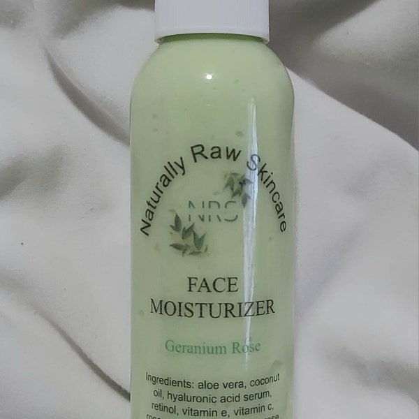 Organic Facial Moisturizer, Facial Moisturizer, Face Cream, Natural Face Moisturizer, Face Cream, Organic Face Cream