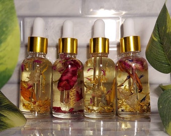 Botanical Facial Oil – Rose, Lavender & Calendula Glow Oil
