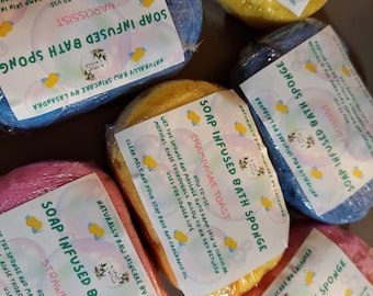 Infused Soap Sponge
