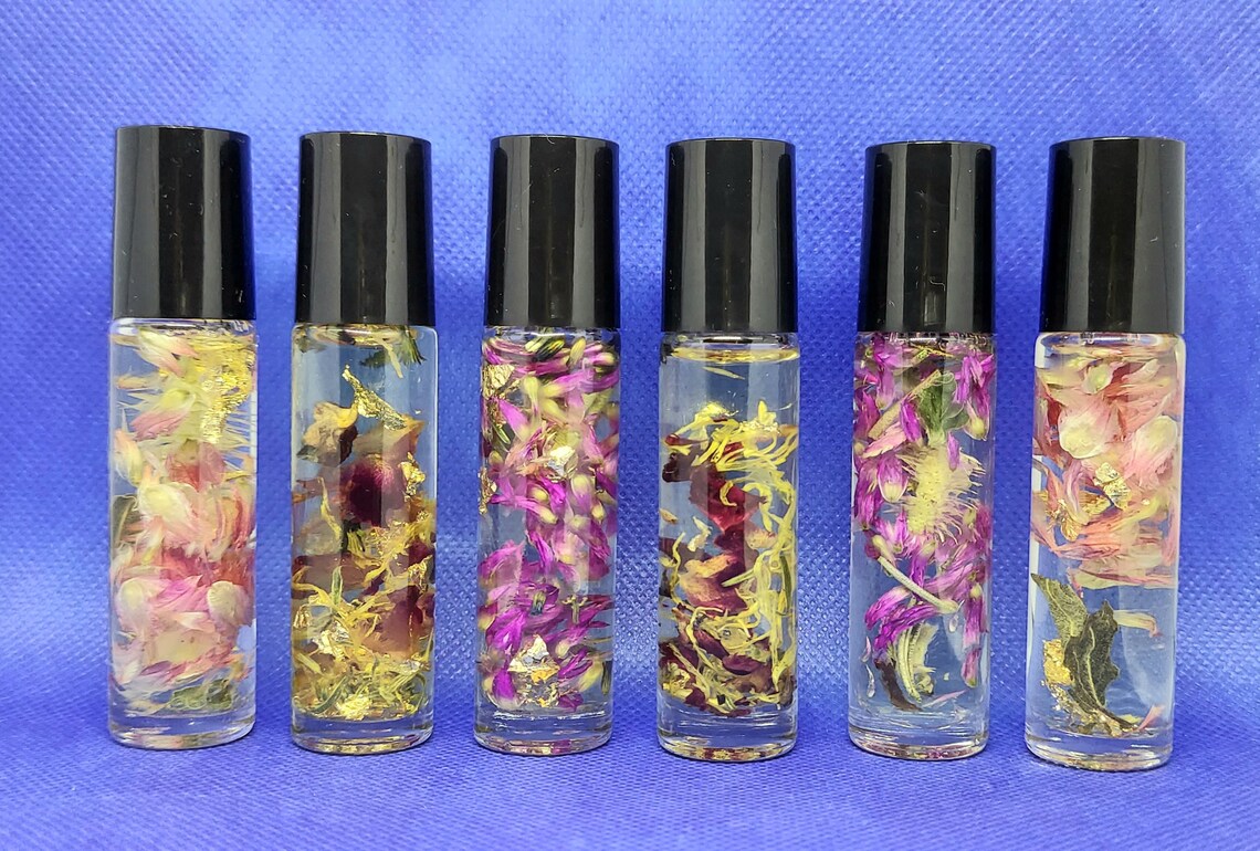 Lip oils lip oils with flowers lip oils with herbs Etsy