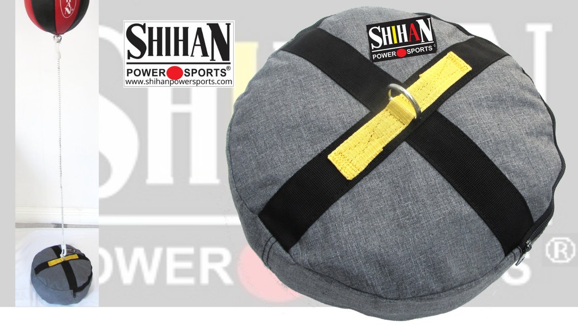 Shihan Power Sports Sand Bag Floor Anchor Punch Bag Double End Etsy