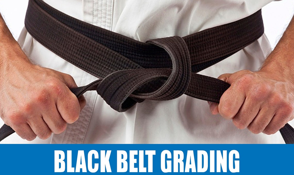 Martial Arts Black Belt Grading Syllabus Grading Rank 1st Dan Etsy