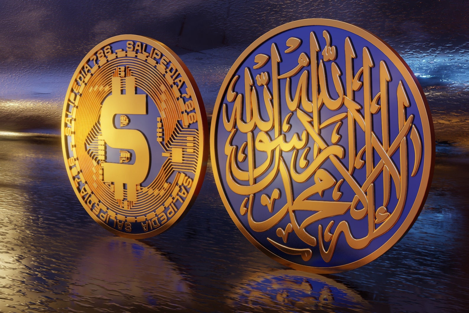 Salipedia Coin Life Changing/Enhancing NFT Digital Art