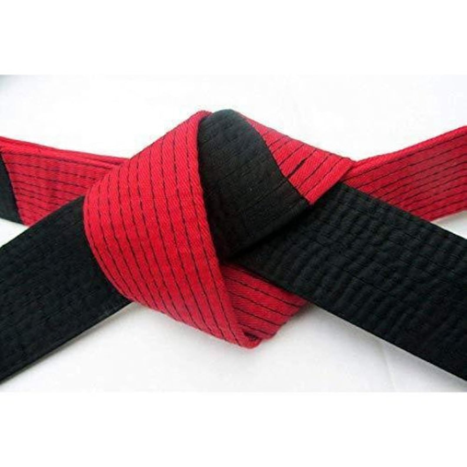 Martial Arts Belt RANKED Black/Red Block ADULT 320cm Etsy