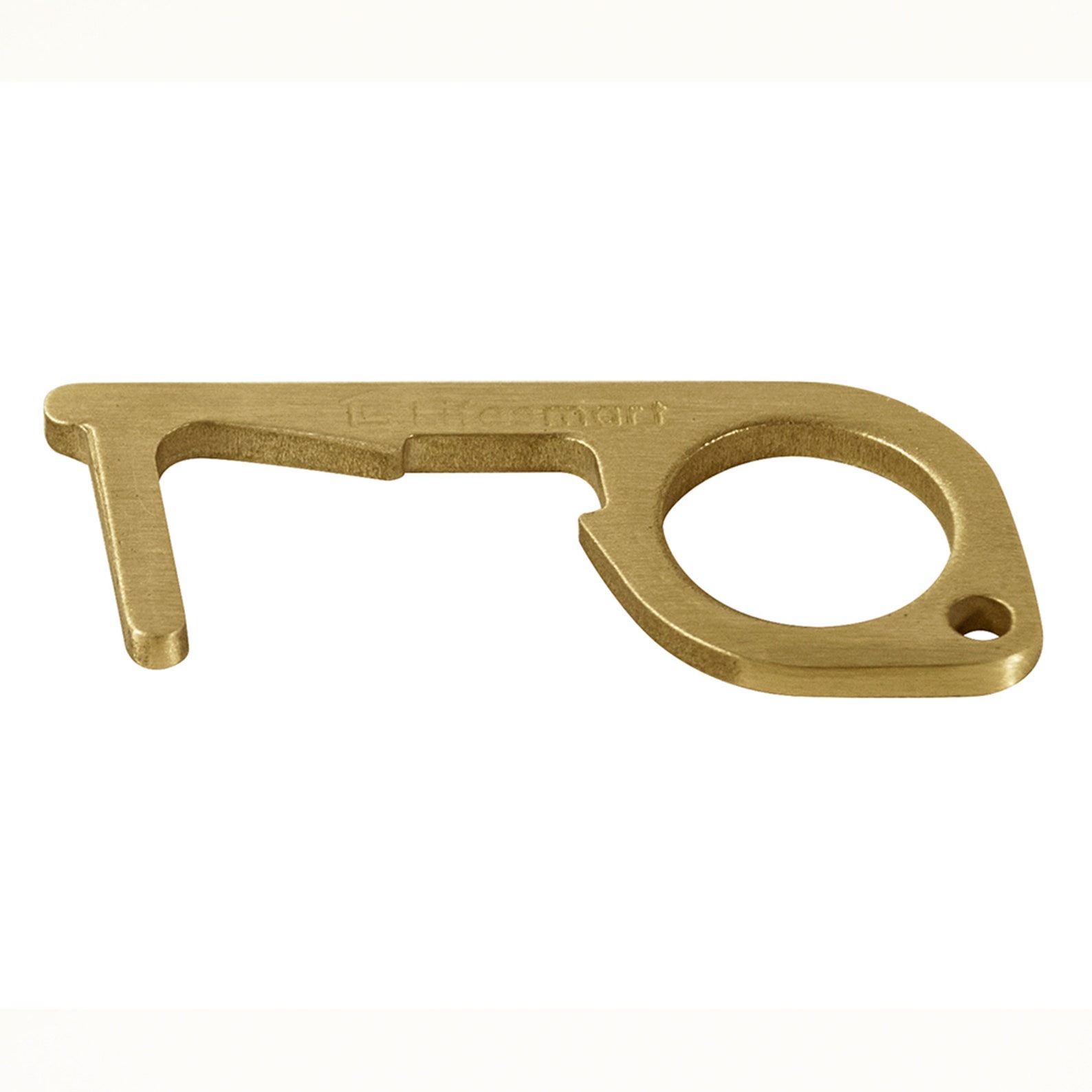 Lifesmart Brass Safety Key Provides Contactless Use of Etsy