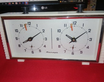 Vintage Jantar Chess Clock / Chess Timer. USSR