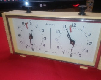 Vintage Jantar Chess Clock / Chess Timer. USSR