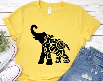 Women's elephant t shirt Outlet