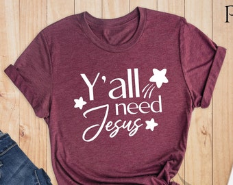 Why Y'all Trying To Test The Jesus In Me Shirt, Sarcastic Believe Shirt, Gift For Christian Shirt, Christian Funny Shirt, Christian Shirt