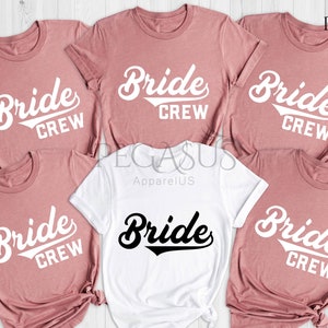 Bride Crew Shirt, Wedding Party Shirts, Bachelorette Shirts, Bride Team Shirt, Bride Shirt, Bride Squad Shirts, Bachelor Party Shirt