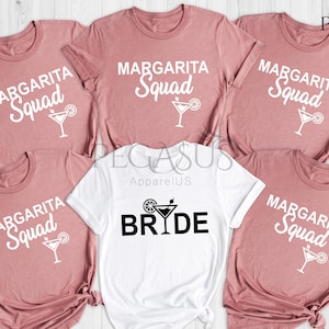 Bride Margarita Squad Shirts, Cinco De Mayo Shirt, Fiesta Bachelorette Party Shirts, Margarita Shirts, Mexico Bachelorette Tees, Mexico Trip