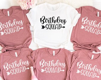 18th birthday squad shirts