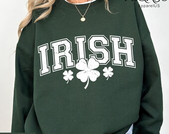 Irish Clover Sweater, St Patricks Day Tshirt, St Patricks Day Shirt, Saint Patricks Day Tee, Womens Saint Patricks Day Shirt, Irish Gift