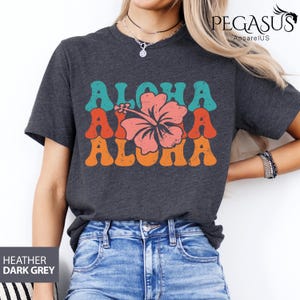 Aloha Shirt, Summer Tee, Floral Hawaii Shirt, Hawaii Family Vacation Shirts, Spring Shirts, Hawaii T-Shirt, Hawaii Trip Tee