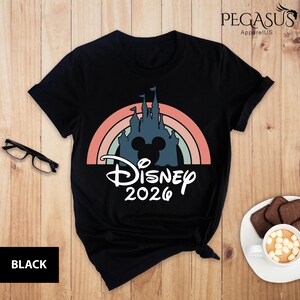 Disney 2026 Shirt, Magical Castle Shirt, Disney Castle Shirt, Disneyworld Group Shirt, Disney Couple Shirts, Disney Rainbow Shirt image 8