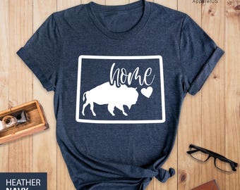 Bison Shirt, Buffalo Shirt, Wyoming Shirt, American Bison Tee, Country Shirt, Stay Wild, Nature Lover Shirt, Vacation Shirt, Bison Gift Tee