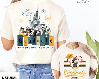 Disney Graduate Shirt, Graduate 2026 Shirt, Disney Family Squad Graduation Tee, Disney Grad Shirt, Disney Grad Mom, Disney Grad Dad Shirt
