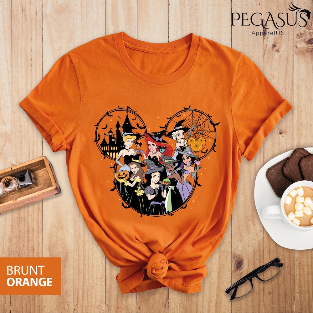 Halloween Princess Witch Shirt, Disney Halloween Shirt, Halloween Costume, Halloween Part Shirt, Halloween Princess Shirts, Womens Halloween Teesummer