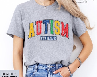Autism Awareness Shirt, Autism Month Sweatshirt, Autism Mom Gift, Autism Advocate Tee, Special Education Teacher, Neurodiversity Support Tee