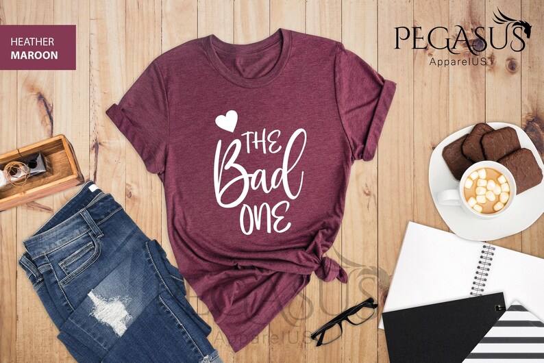 Girls Group Shirt, The Funny One, The Loud One, The Wild One, The Bad One, Sisters Shirt, Best Friend Shirt, Funny Girls Trip Shirts image 5