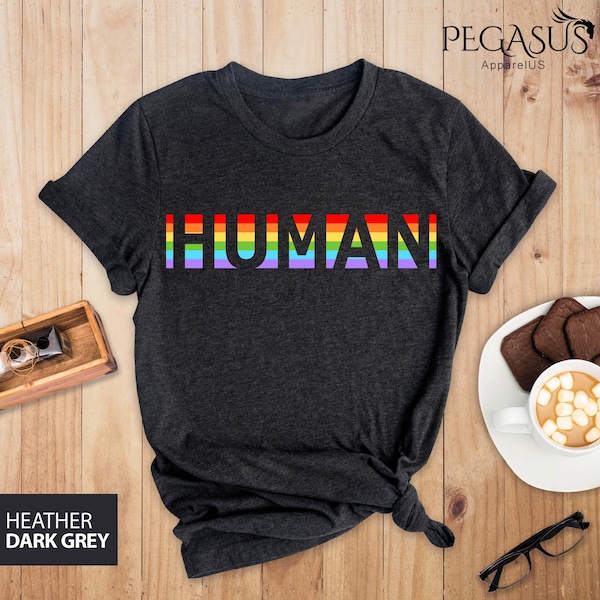 Human LGBT Shirt, Human Shirt, LGBT, LGBT Shirt, Lgbt Pride, Pride Shirt, Pride, Lgbtq Shirt, Love is love, Lgbtq, Lgbt Tee, Gift For Lgbt