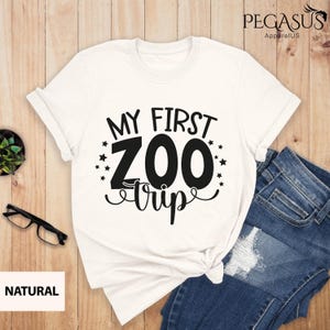 My First Zoo Trip Shirt, Animal Keeper, Custom Family Matching, Zoo Crew Shirt , Safari Gift, Custom Family Matching, Custom Safari Shirts