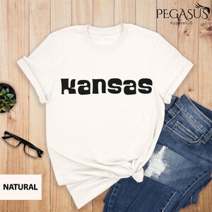 Kansas Shirt, Kansan&#39;s Shirt, Gift From Kansas, Kansas Souvenir, Kansas Lover Shirt, USA States Tee,  Kansas Chiefs Shirt, Kansas Lover Gift