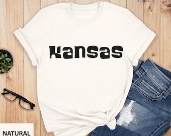 Kansas Shirt, Kansan's Shirt, Gift From Kansas, Kansas Souvenir, Kansas Lover Shirt, USA States Tee,  Kansas Chiefs Shirt, Kansas Lover Gift