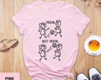 Best Friend Shirt, Best Friend Gift, Friend Shirt, Bff Shirt, Gift For Best Friends, Bff Gift, Matching Friends Shirt, Funny Bestie Shirt