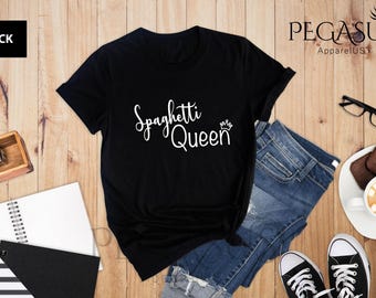 Spaghetti Queen Spaghetti King Shirt, Funny Spaghetti Shirt, Matching Spaghetti Shirts, Spaghetti Lovers Gift Ideas, Spaghetti Lover Couple