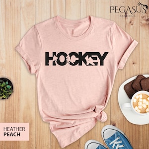 Hockey T-Shirt, Hockey Tee, Ice Hockey Shirt, Hockey Player Shirt, Hockey Gifts, Hockey Coach Shirt, Love Hockey Shirt, Hockey Lover Mom Tee image 8