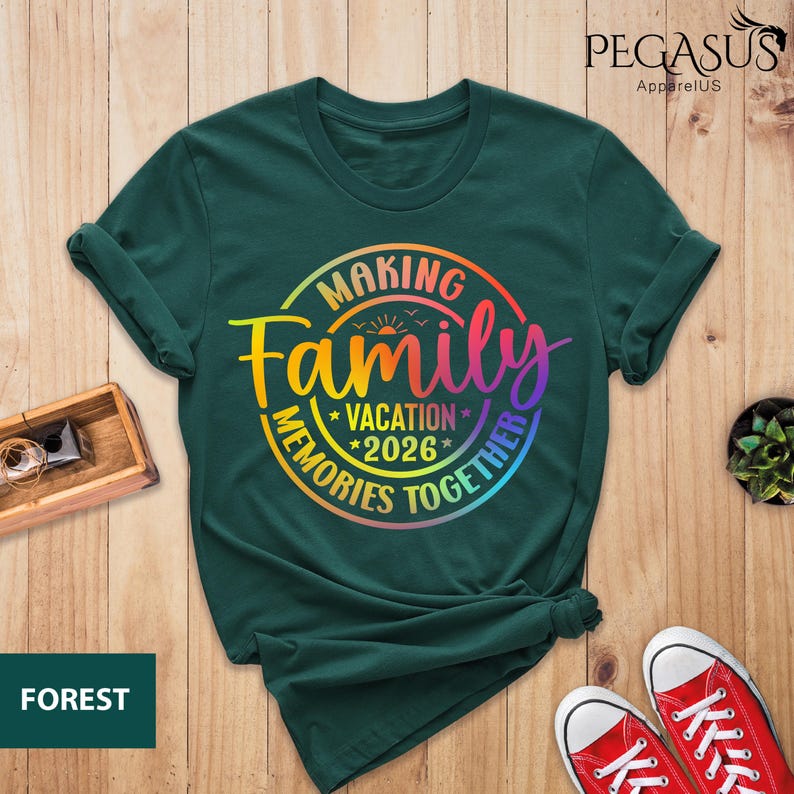 Personalized Family Vacation 2026 Making Memories T-shirt, Beach Squad ...