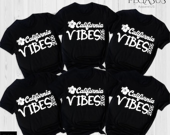 California Vibes 2026 Shirt, Summer Vibes Shirt, California Dreaming Tee, California T-Shirt, West Cost Tee, California City Gift, CA Life