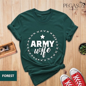 Army Wife Shirt, Military Wife Shirt, Mothers Day Gift, Christmas Gift for Army Wife, Army Shirt, Army Wife Tee, Army Wifey T-Shirt