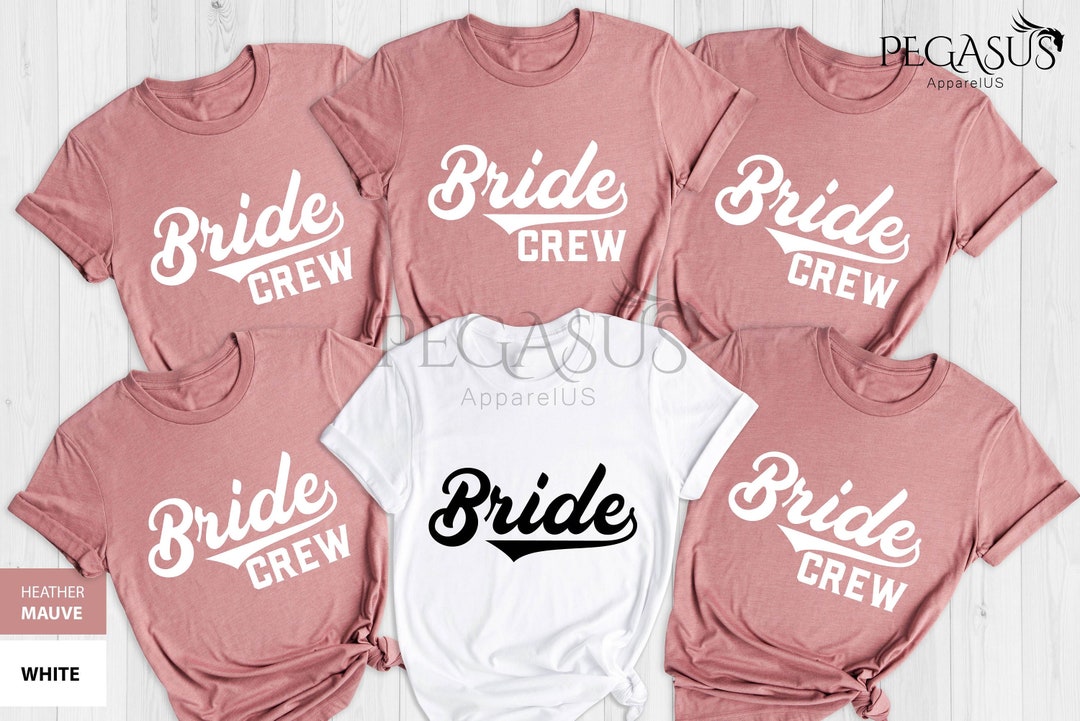 Bride Crew Shirt, Wedding Party Shirts, Bachelorette Shirts, Bride Team