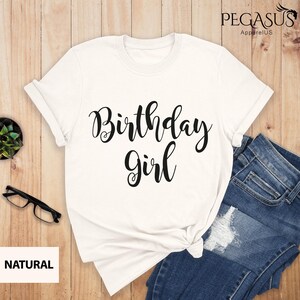 Camiseta de cumpleañera, camiseta de cumpleañera, camiseta de equipo de cumpleaños, camisetas de fiesta de cumpleaños, camiseta de cumpleañera