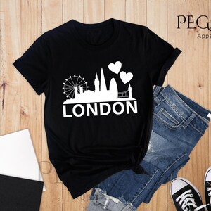 London City T-shirt, London Skyline Shirt, Blogger Shirts, London T Shirt, Traveler Shirt, Cute London Shirt, Souvenir Shirt,  Tumblr Shirt