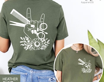 Hair Stylist T-shirt, Hair Dresser Sweatshirt, Funny Hair Stylist Shirt, Cute Gift for Hair Stylist Licensed Hairapist, Gift for Hairdresser