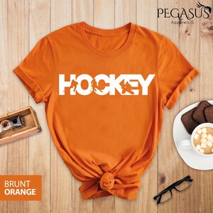 Hockey T-Shirt, Hockey Tee, Ice Hockey Shirt, Hockey Player Shirt, Hockey Gifts, Hockey Coach Shirt, Love Hockey Shirt, Hockey Lover Mom Tee image 7