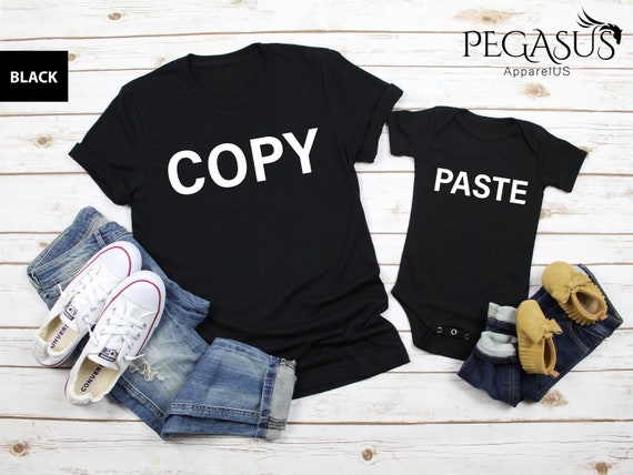 Copy Paste Shirt Copy T-shirt Matching Family Shirt Funny - Etsy Copy Paste Shirt Copy T-shirt Matching Family Shirt Funny - Etsy