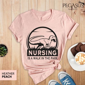 Nursing is a Walk in The Park, Funny Nursing Shirt, Nurse Gifts For Women, Nursing School Shirt, Nurse Tee Shirt, Nursing Shirt, Nurse Gift