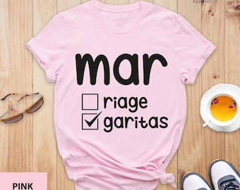 Marriage Margaritas Shirt, Funny Shirts, Graphic Tees, Margarita Shirt, Margarita T-shirt, Sarcastic Shirts, Funny Drinking Shirt, Mom Gift