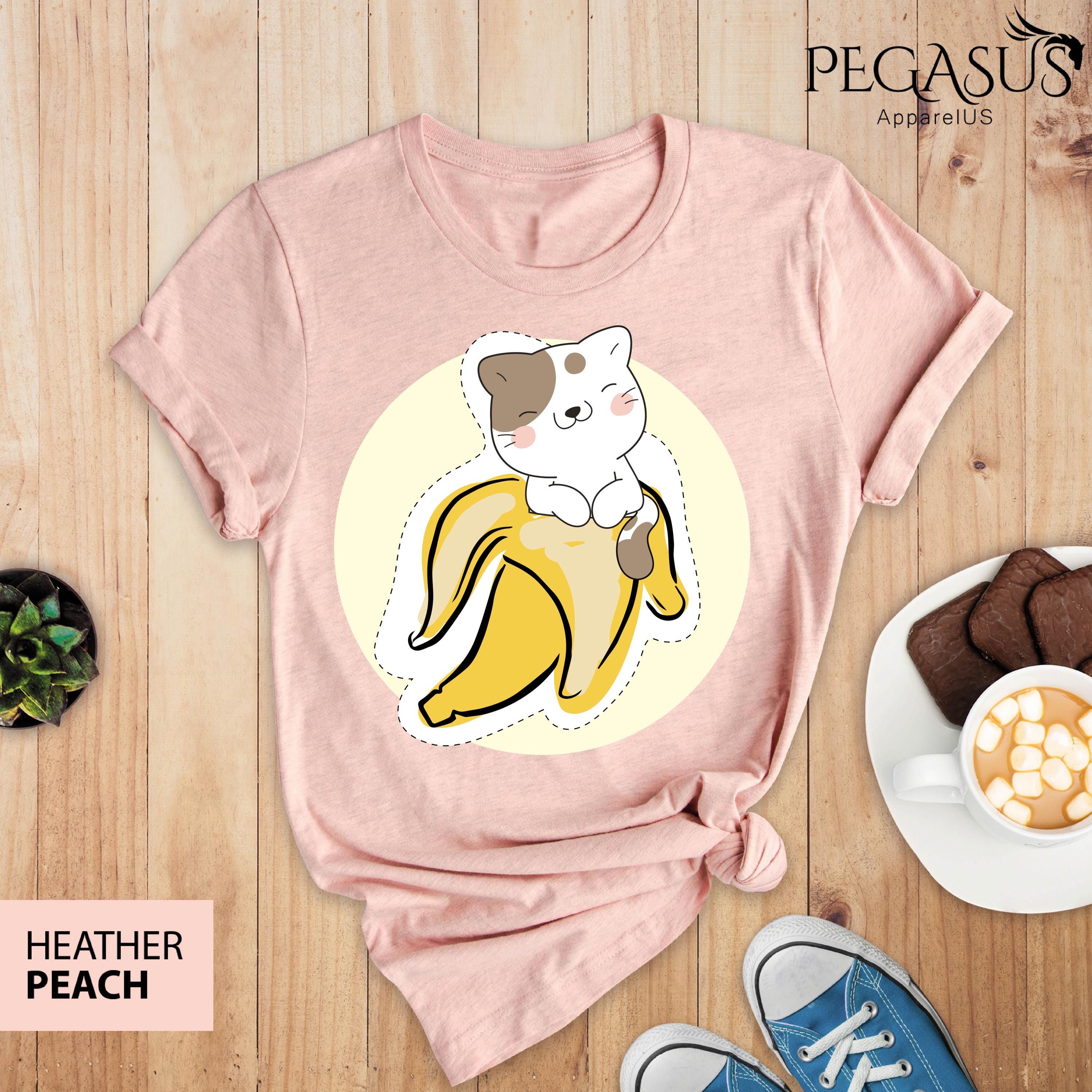 Banana Cat Shirt, Cat Shirt, Banana Shirt, Banana Lover Shirt, Cat