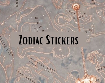 Zodiac Stickers