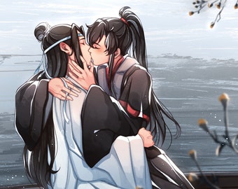 Danmei Wangxian-afdruk 2